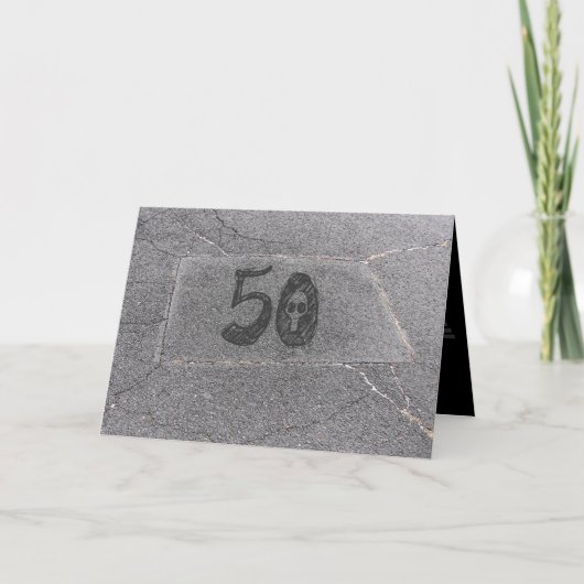 丘の書上にすごい カード (正面)