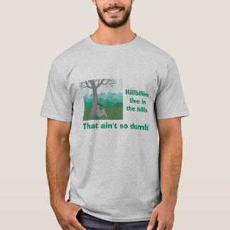 丘の田舎者 Tシャツ