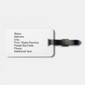 丘の種族の織物 ラゲッジタグ (裏面横)