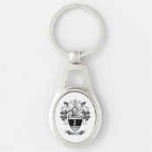 丘の紋章付き外衣 キーホルダー (正面)