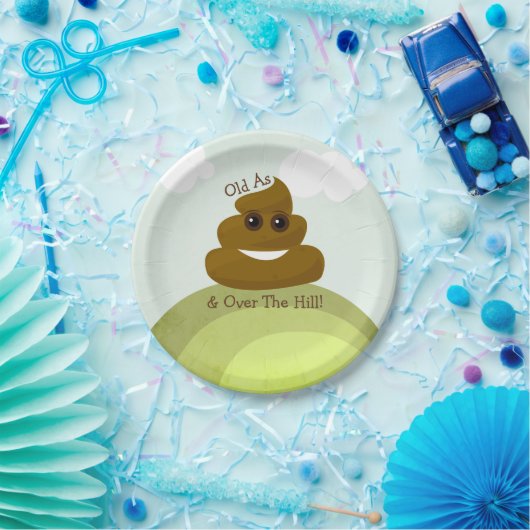 丘の誕生会の紙皿上のEmoji ペーパープレート (パーティー)