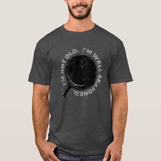 丘の誕生日にわたる健康な乾燥した鋳鉄 Tシャツ (正面)