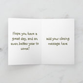 丘の誕生日に カード (内部)