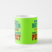 丘の誕生日のユーモアに コーヒーマグカップ (中央)