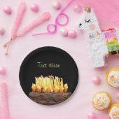 丘の誕生日上の方法方法 ペーパープレート (パーティー)