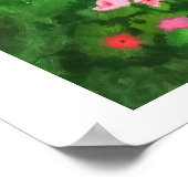 丘の開花 ポスター (角)