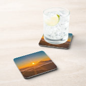 丘の間の日の出 コースター (右側)