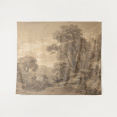 丘の風景 | Georg Heinrich Busse タペストリー (正面(横))