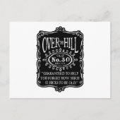 丘の30歳の誕生日 ポストカード (正面)