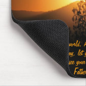 丘のMatthewの5:14,16都市 マウスパッド (コーナー)