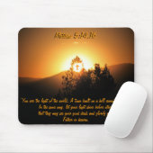 丘のMatthewの5:14,16都市 マウスパッド (マウス)