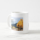 丘まで目を上げる… コーヒーマグカップ (正面左)