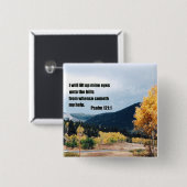 丘まで目を上げる… 缶バッジ (正面&裏面)