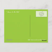 丘を流れる ポストカード (裏面)