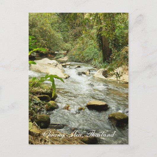 丘を流れる ポストカード (正面)