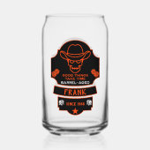 丘を越えて古くなる ガラス缶 (裏面)