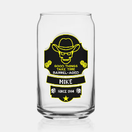 丘を越えて古くなる ガラス缶