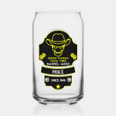 丘を越えて古くなる ガラス缶 (裏面)