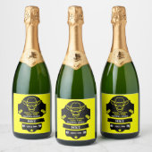 丘を越えて古くなる スパークリングワインラベル (ボトル)