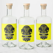 丘を越えて古くなる リキュールボトルラベル (ボトル)