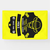 丘を越えて古くなる 横断幕 (横)