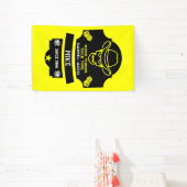 丘を越えて古くなる 横断幕 (インサイチュ)