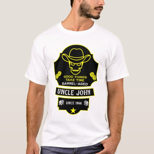 丘を越えて古くなる Tシャツ (正面)