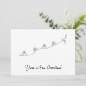 丘を越えて行く自転車乗り 招待状 (スタンド正面)