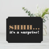 丘を越えて驚きの誕生日パーティーの招待状 招待状 (スタンド正面)