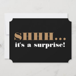 丘を越えて驚きの誕生日パーティーの招待状 招待状