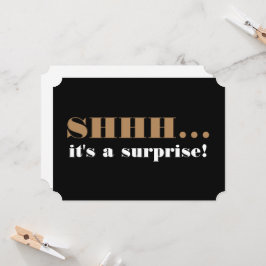 丘を越えて驚きの誕生日パーティーの招待状 招待状