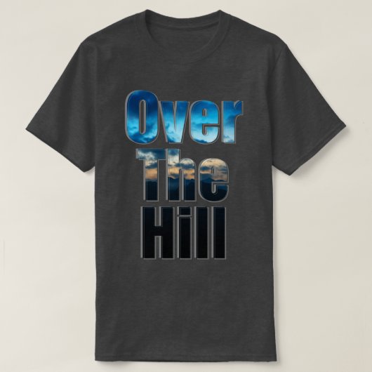 丘を越えて1 Tシャツ (デザイン正面)