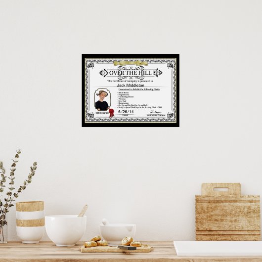 丘を越えて – SRF ポスター (キッチン)