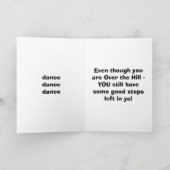 丘を踊り踊る カード (内部)