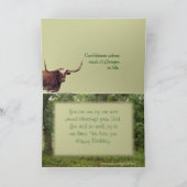 丘カスタマイズ大事な行事に長角牛 カード (内部)