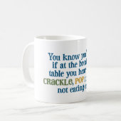 丘痛み及び苦痛に コーヒーマグカップ (正面左)