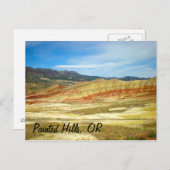 丘色彩の鮮やかはがき ポストカード (正面/裏面)