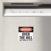 丘警告を越えてスピードを上げるおもしろい マグネット (インサイチュ (食洗機))