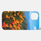 丘陵を覆うカリフォルニアポピー Case-Mate iPhoneケース (裏面 (横))