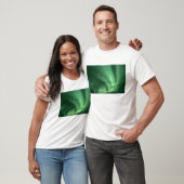 丘陵地の上のオーロラ Tシャツ (ユニセックス)