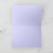 丘陵牧草地グリーティングカード カード (内部)