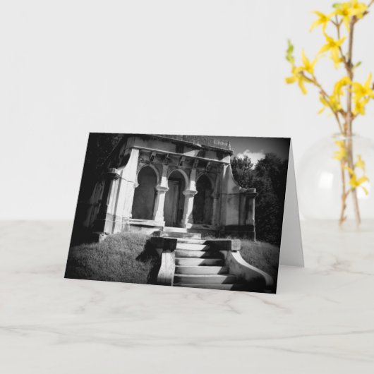 丘陵 カード (黄色い花)