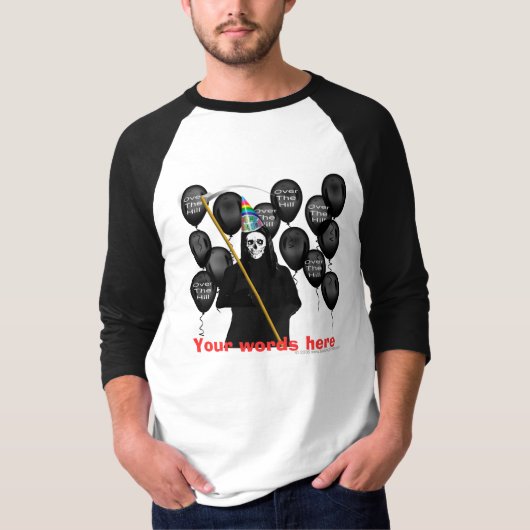 丘1に、ここのあなたの単語 Tシャツ (正面)