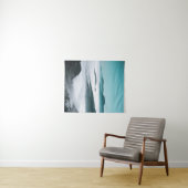 丘、霧、木の層 タペストリー (インサイチュ(横))