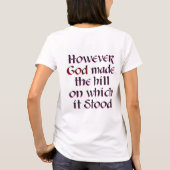 丘 Tシャツ (裏面)