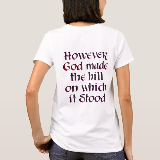 丘 Tシャツ (裏面)