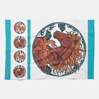 丙午 キッチンタオル