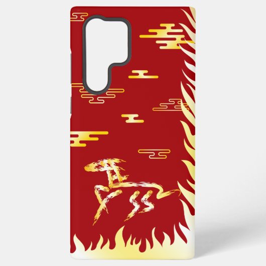 丙午 SAMSUNG GALAXYケース (裏面)