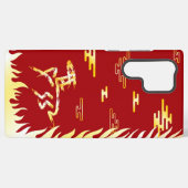 丙午 SAMSUNG GALAXYケース (裏面横)