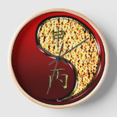 丙申 壁時計 (正面)
